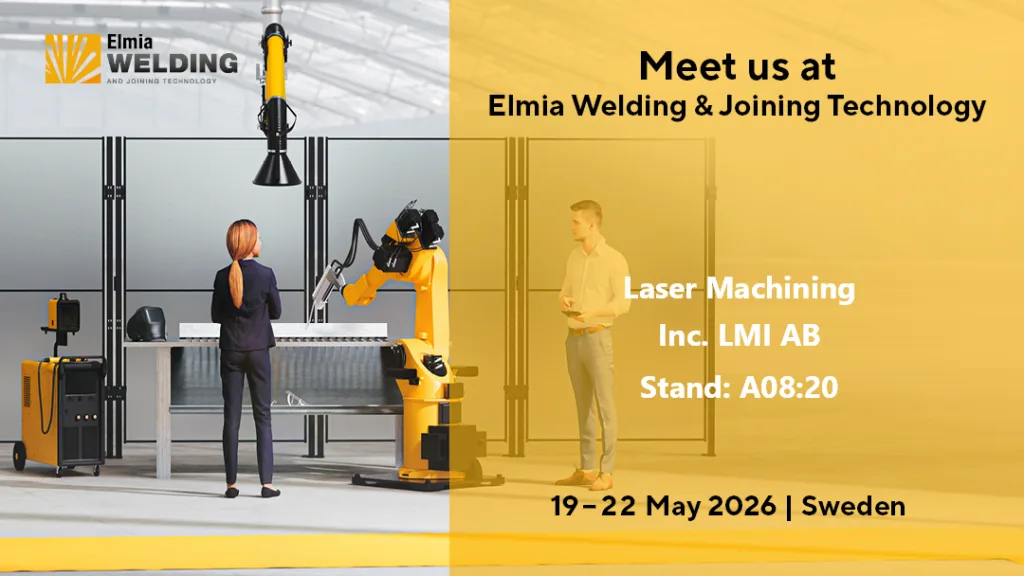 Meet us at Elmia May 19 - 22