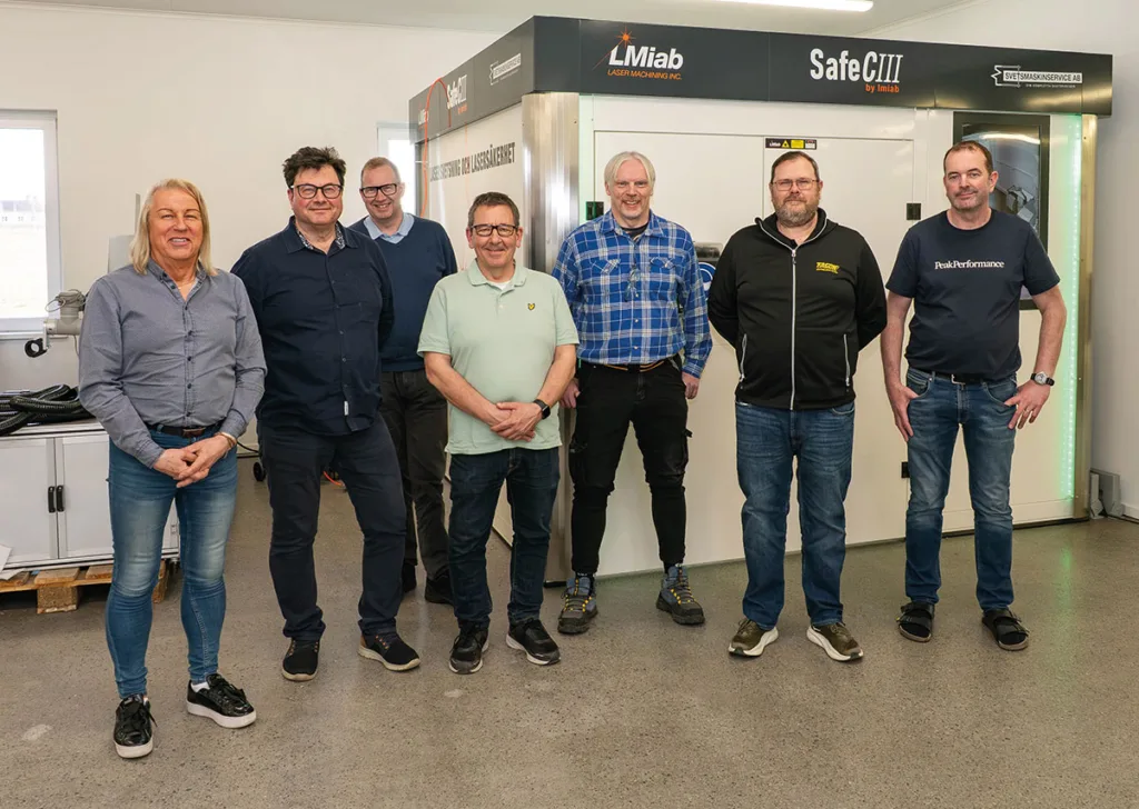 Mötesdeltagare p åLasersäkerhet del III